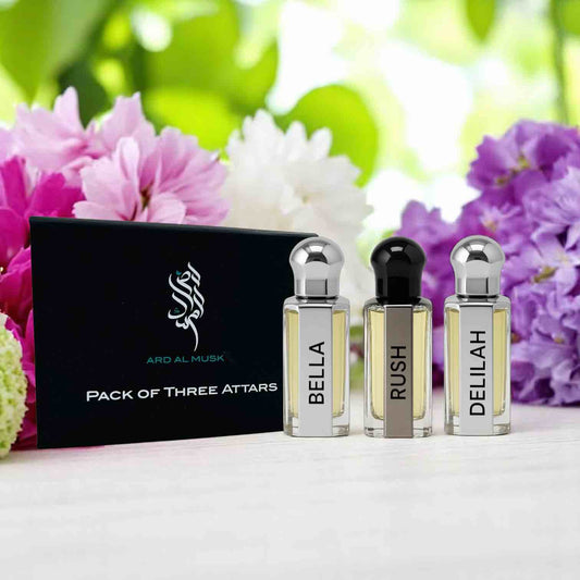 Luxury Trio For Women - Pack of Three 6ML Perfume Oils