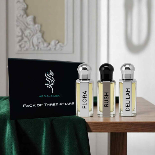 Luxury Trio For Women - Pack of Three 6ML Perfume Oils