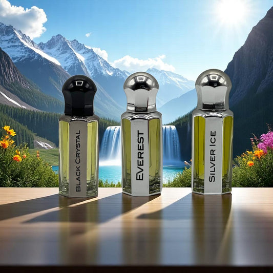 Summer Pack of 3 Premium 6ml Attars - Summer Trio
